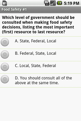 Food Safety Exam Prep