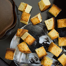 Toasted Pound Cake with Coffee Sauce Recipe