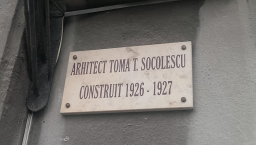 Arhitect Toma T. Socolescu