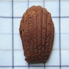 Chocolate Orange Madeleine Cookies