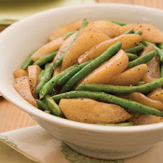 Sautéed Green Beans and Pears