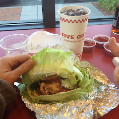 Lettuce wrap burger