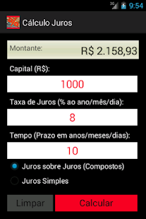 How to install Cálculo Juros Compostos 3.8 apk for bluestacks