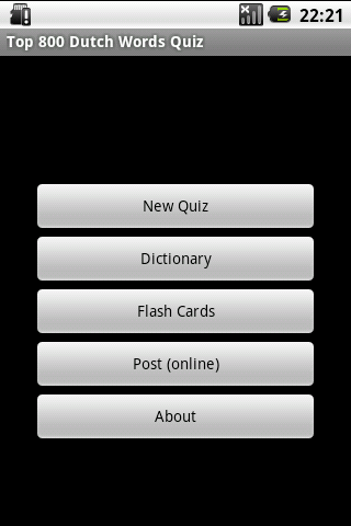 Top 800 Dutch Word Quiz Dict