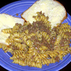Beefy Cheesy Pasta
