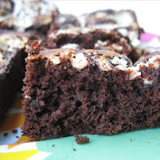 Chocolate Almond Ricotta Cake
