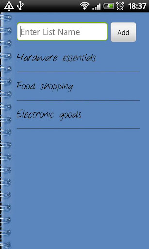 Super Shopping List