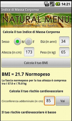 Indice di Massa Corporea