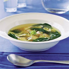 Salmon Egg-Drop Soup