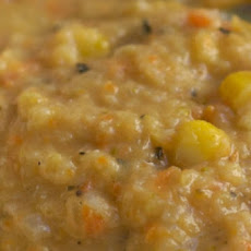 Roasted Autumn Vegetable Chowder