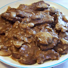 Venison Marsala