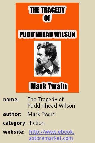 Tragedy of Pudd'nhead Wilson
