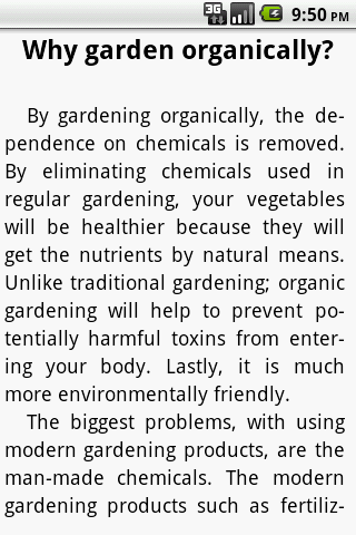Guide to Organic Gardening