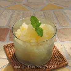 Italian Granita Lemon Ice Cream