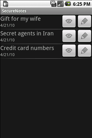 SecureNotes