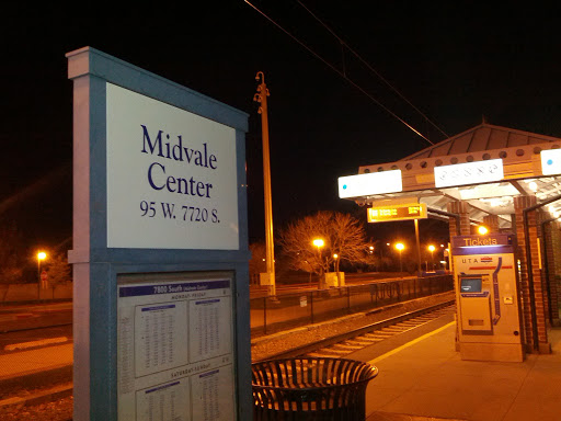Midvale Center TRAX Station