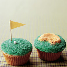 Father's Day Tee-Time Cupcakes