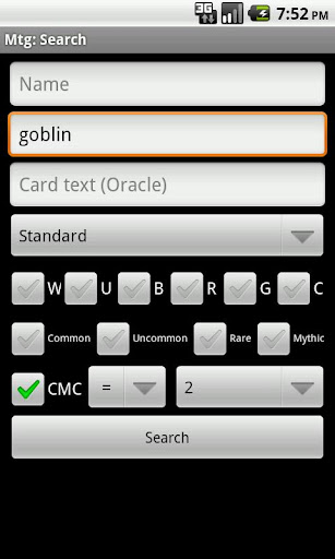 Mtg: Search