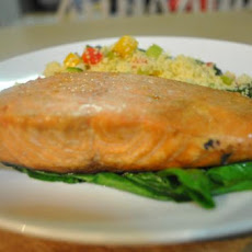Nif's Teriyaki Salmon Steaks