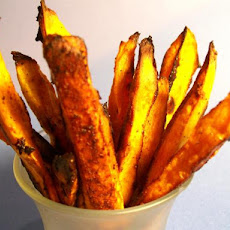 Roasted Sweet Potato Spears