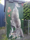 Kangaroo Mural