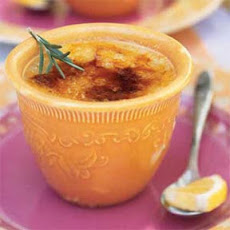 Meyer Lemon and Rosemary Brûlées