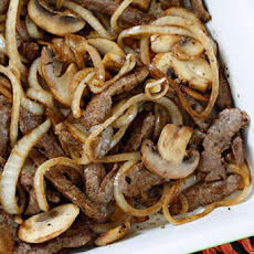 Quick Skillet Steak with Onions and Mushrooms
