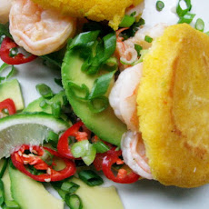 Sunday Brunch: Shrimp Arepas