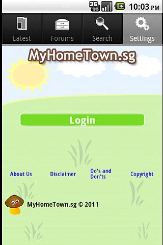 myhometown-sg for android screenshot