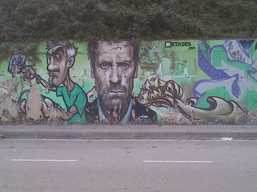 Dr House Graffitti
