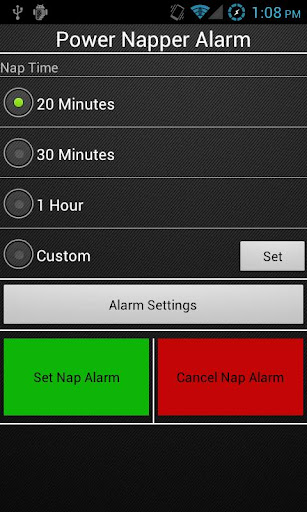 Power Napper Alarm