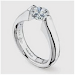 Anillo Diamantes Corte Round 32 Cts 14K