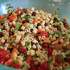 Mexican Pasta with Black Beans