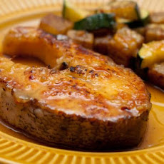 Orange-Ginger Glazed Salmon