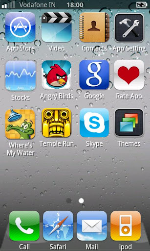 iphone-5-theme for android screenshot