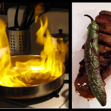 Steak Au Poivre Du Diable