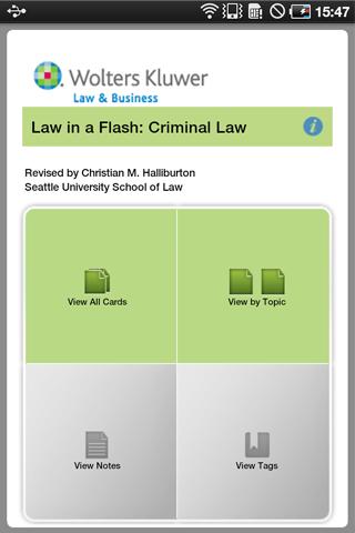 LIAF: Criminal Law