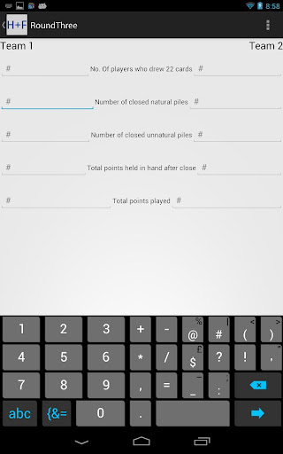 【免費紙牌App】Hand and Foot Score Tracker-APP點子