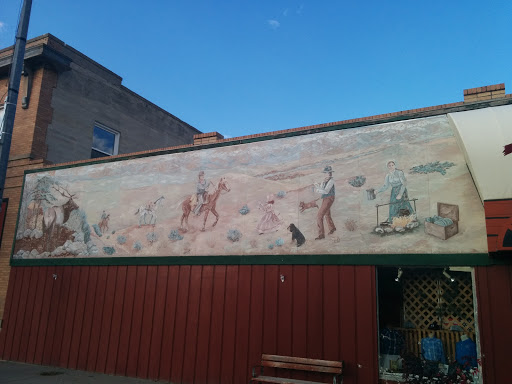 Choteau Trading Post Mural