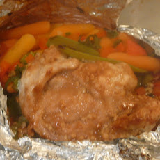 Foil Wrapped Oriental Chicken