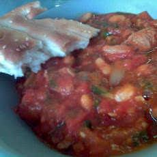 Bulgur, Veg Chickpea and Bean Greek Super Food Stew