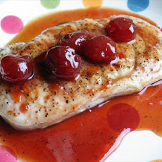 Pork Chops With Cherry Preserves Sauce