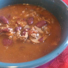 Chili With Beans and Beer (Crock Pot)