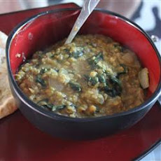 Indian Dahl with Spinach