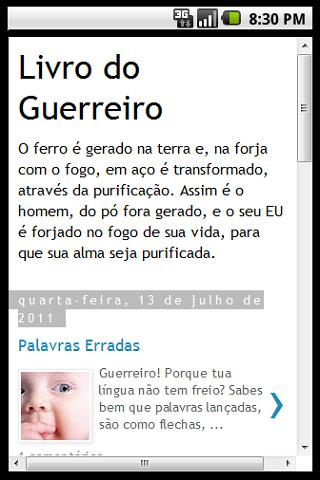 Livro do Guerreiro