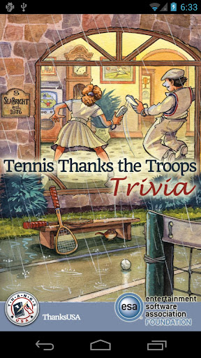 Tennis Thx the Troops Trivia