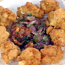 Emeril's Roasted Corn and Truffle Cheese Beignets
