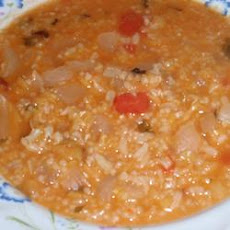 Turkish Red Lentil Soup with Mint