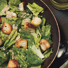 Caesar Salad with Sourdough Croutons