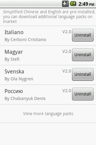 Easy SMS Hungary language